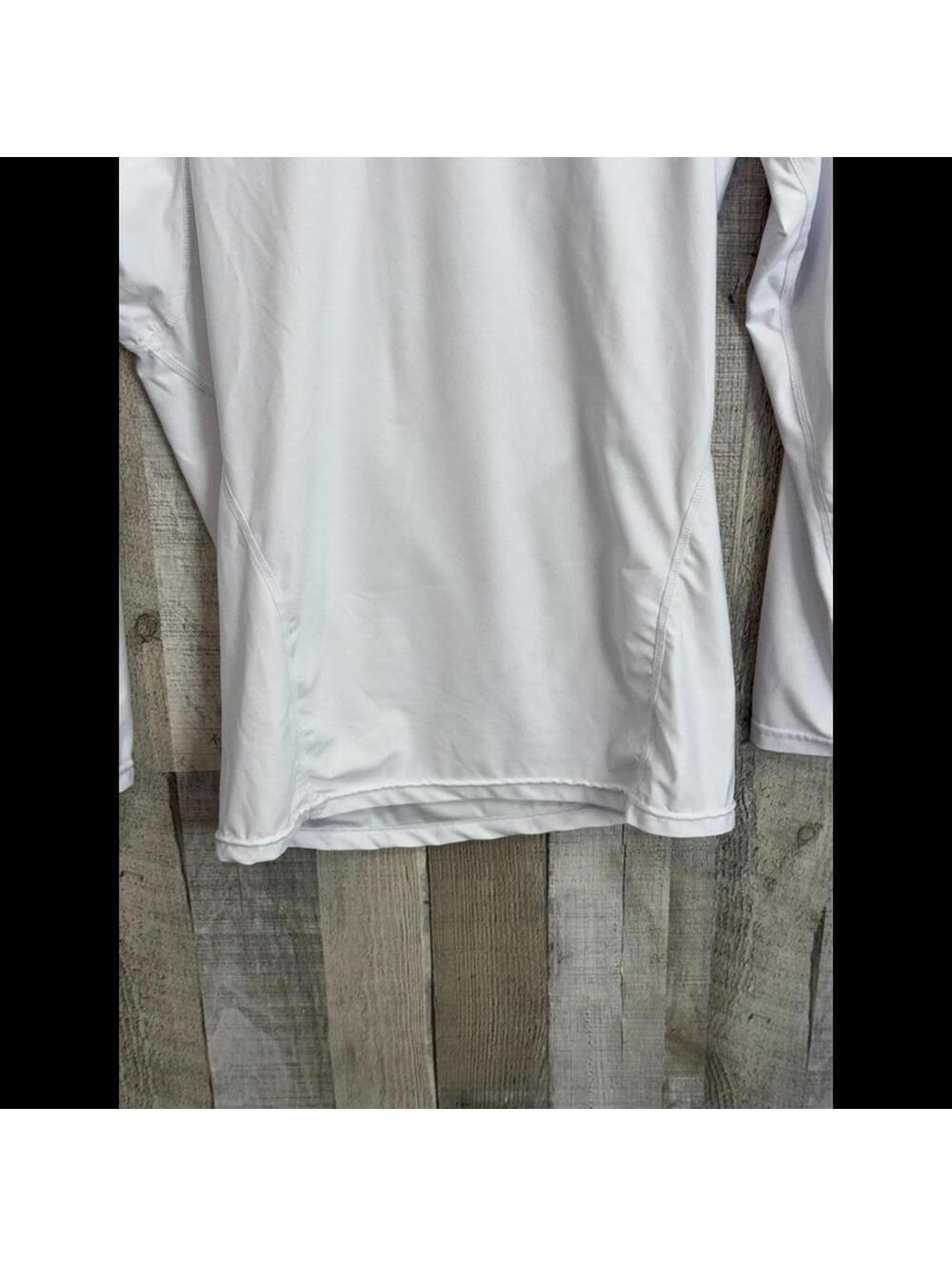 DEVOPS Women's Medium White Long Sleeve Athletic Shirt Activewear Top - Picture 5 of 9